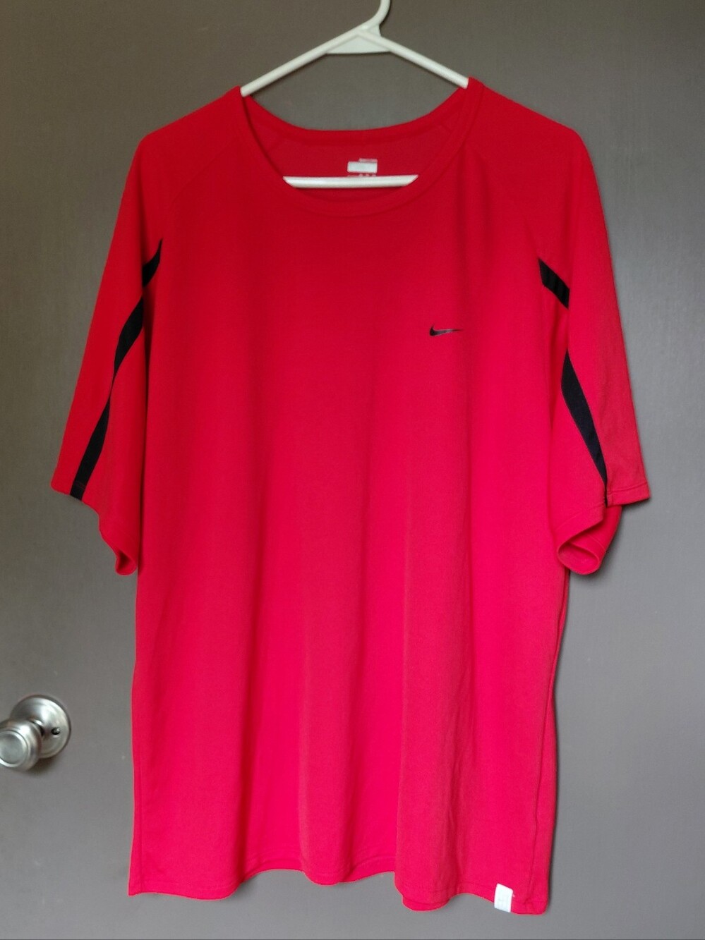 Red Nike Dri-FIT Short Sleeve T-Shirt